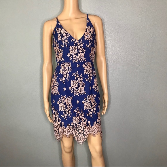Minuet Dresses & Skirts - Blue lace dress by Minuet Minuet Dresses & Skirts - Blue lace dress by Minuet